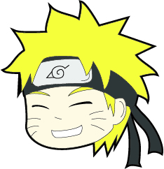 Chibi anime character from Naruto